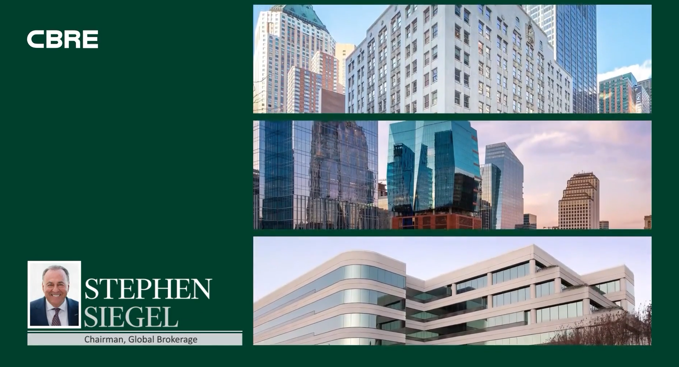 CBRE - Investors outreach